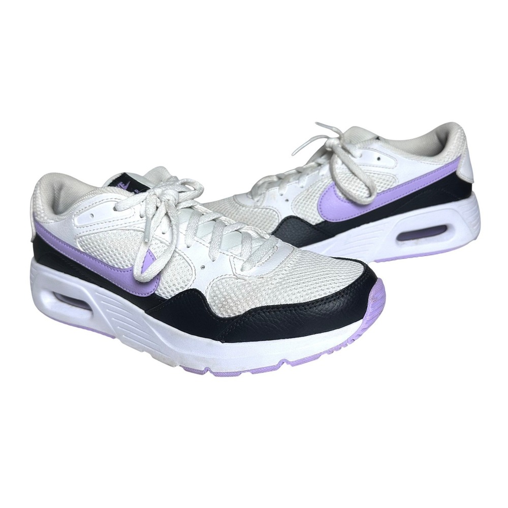 Nike Air Max SC Sneakers White Lilac Womens 8.5 CZ5358-107 Retro Athleisure